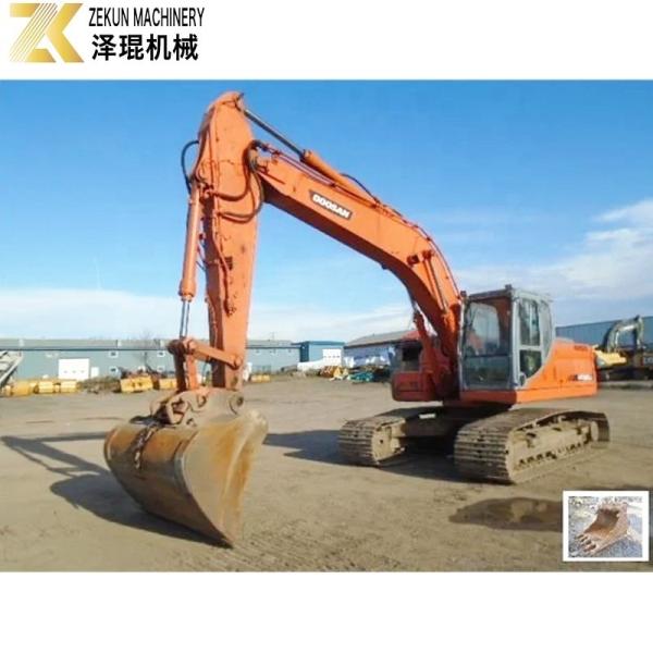 Excavadora original usada Doosan DX225 DX225LC-9 DX225LC-9C Na Coreia do Sul