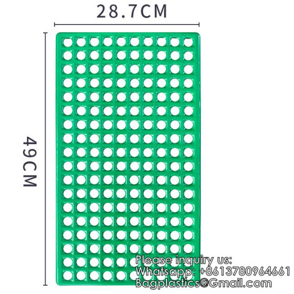 Rabbit Cage Mat Floor Plastic Bunny Resting Mats For Wire Cage Bottom Washable Small Animal Feet Pad With Holes For Chinchilla Ferret Guinea Pig Easy To Cut And Splice