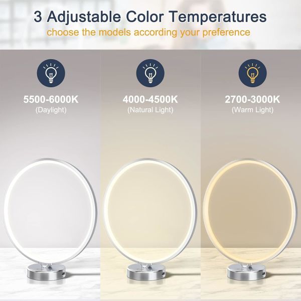 10000 Lux Smart Light Therapy Lamp APP Control Sad Table Lamps With Adjustable Timer