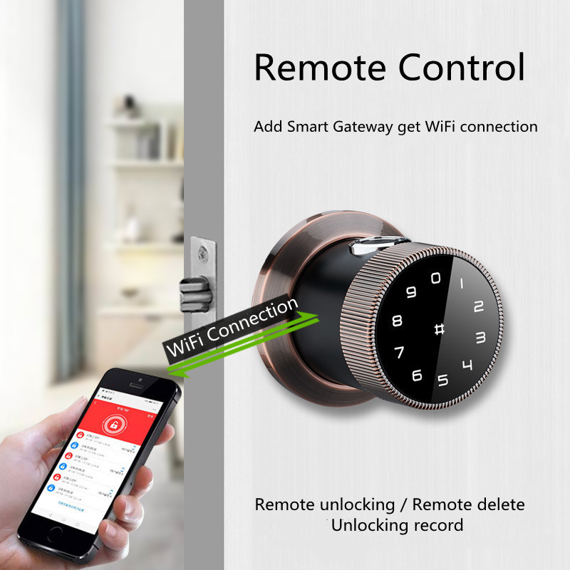 TTLock электронное приложение дистанционное управление Bluetooth управляемый цилиндр блокировки, умный цилиндр блокировки