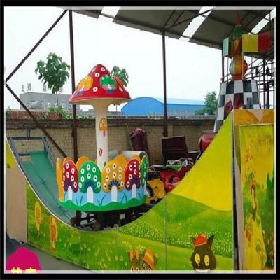 New  amusement park rides kids track rides double wave sliding car fairground rides