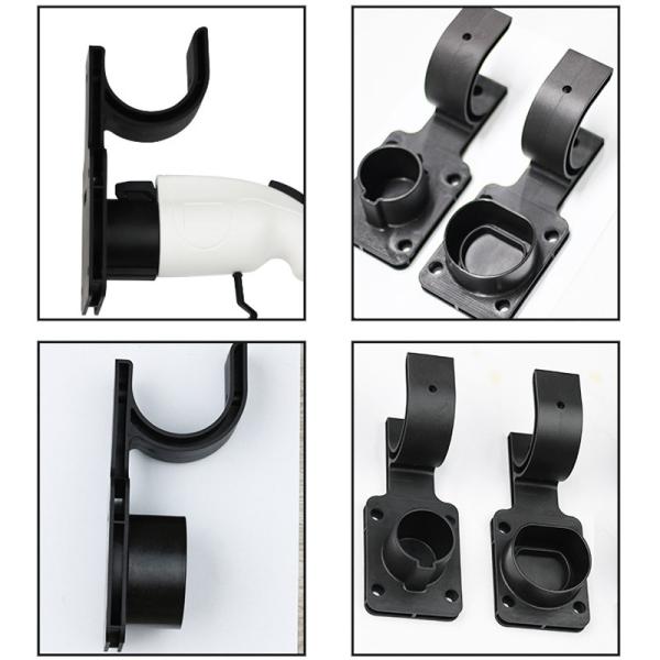 Electric Vehicle Charger Dummy Socket Charging Cable Hanger Wall Mount Plastic Bracket