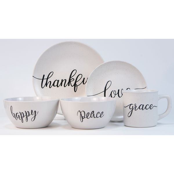 Dinnerware set