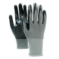 Guantes de nitrilo sin costura de nylon, guantes de jardinería y mejoras para el hogar.
