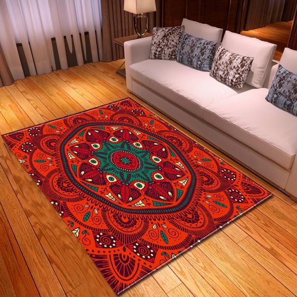 Vintage living room carpet, bedroom, dining room floor mat