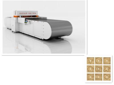 Shoe Upper Cutting Machine   High Speed 6000*400*2500 Machine Dimensions
