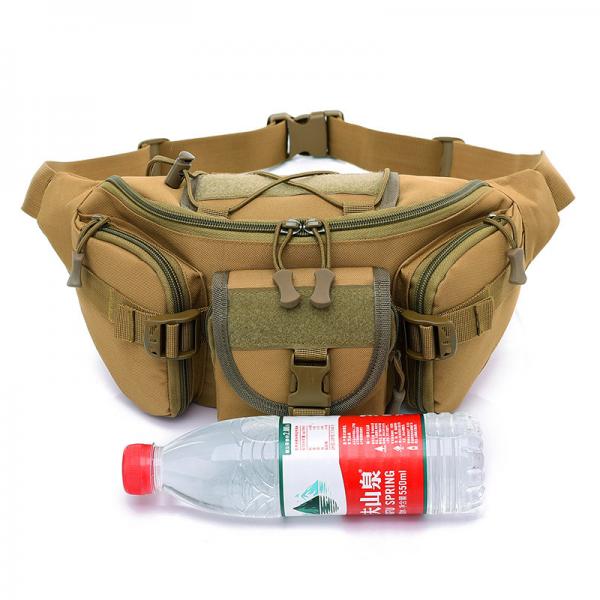 Outdoor Hiking Fanny Pack Bag for Men Tactical Waist Bag in Durable Material