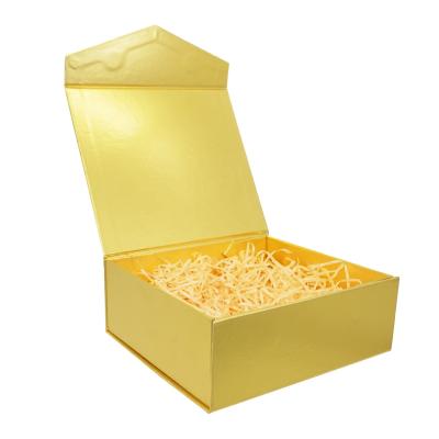 Magnetic Collapsible Rectangle Cardboard Foldable Boxes For Party Wine Packaging