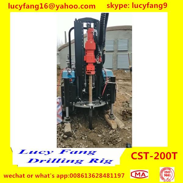 China Cheapest Good Quality Tractor Mounted Mobile Water Well Drilling Rig For 200m Depth