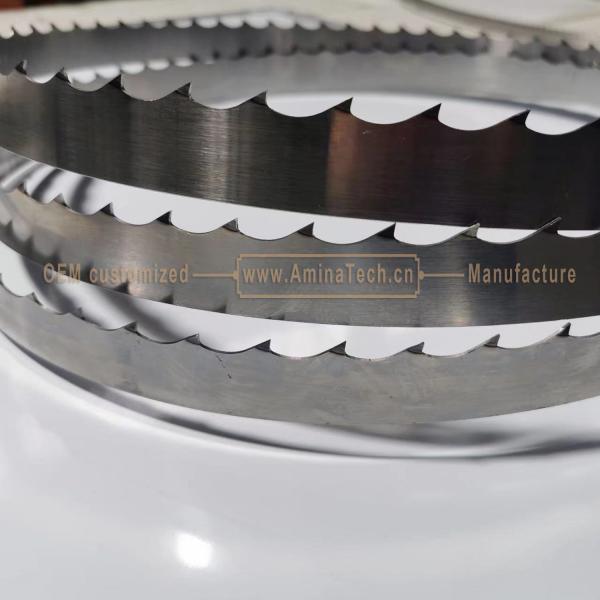 Carbon Bandsaw Blades for Frozen Meat and Bone Size:1650mmx16x4T