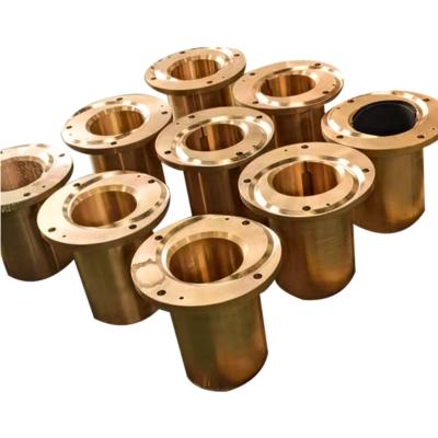 ZCuSn7Pb7Zn4 Bronze Spiral Oil Tank Slagging Equipment With Copper Casing Friction Plate