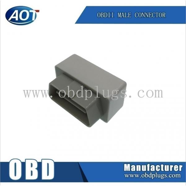 Normal Color ABS Plastic16 Pin J1962 OBD OBD II EML327 OBD2 Enclosure for Offer Drawing