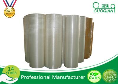 Box Carton BOPP Self Adhesive Tape Jumbo Roll Workshop 40 Micron Thickness