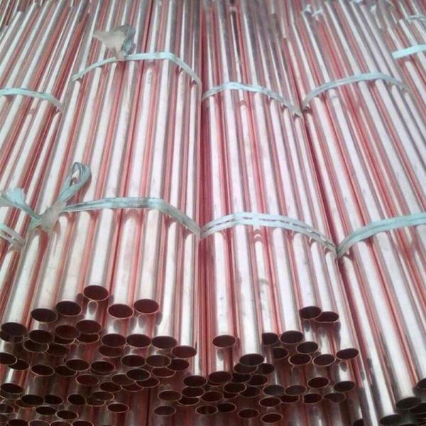 Custom Size 10mm 15mm Copper Tube Pipes ASTM B280 C11000 C12200 Metal Seamless Tube