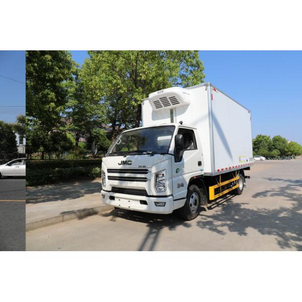 JMC 4X2  4.2M Somewhat Mixed New Energy Refrigerated Trucks Van Refrigerator Truck Wagon