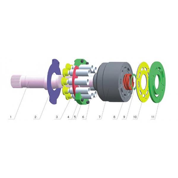 Гидравлический поршневой насос частей Hawe V30D95/140/250