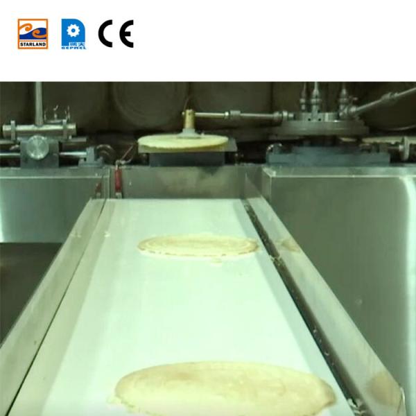 Gas Powered Wafer Biscuit Production Line With Automatic Function PLC Control System