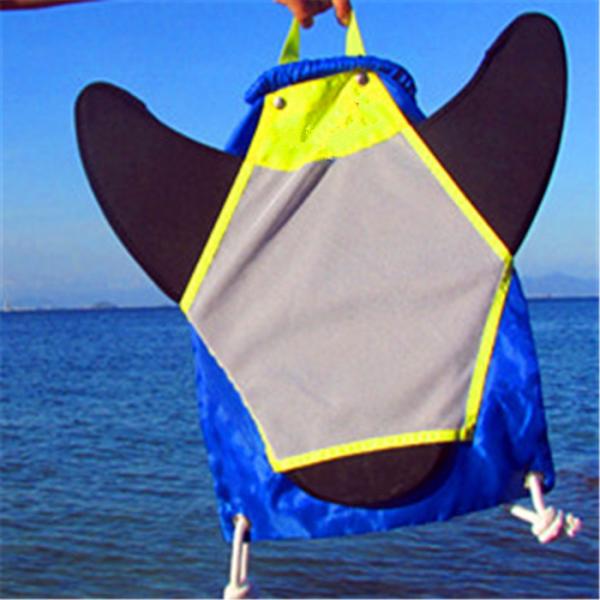Eco - Friendly Monofin Backpack Cute Drawstring Shoulder Straps Heavy Duty Material