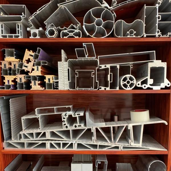 Bending Alloy Aluminum Extrusion Profiles Heat Sink Multipurpose