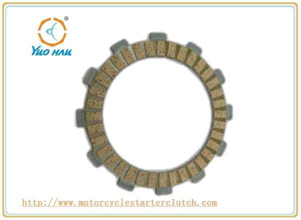 Motorbike Paper Base Clutch Friction Plate For Suzuki GD110