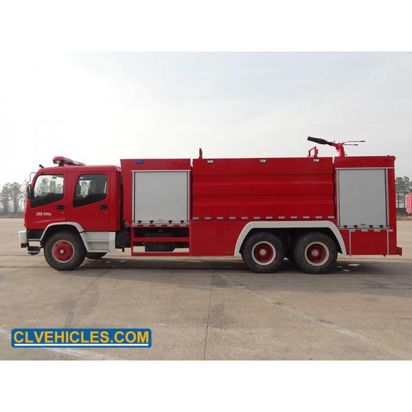 ISUZU FVZ 300hp Fire Rescue Trucks With Monitor Max Load 16000kg
