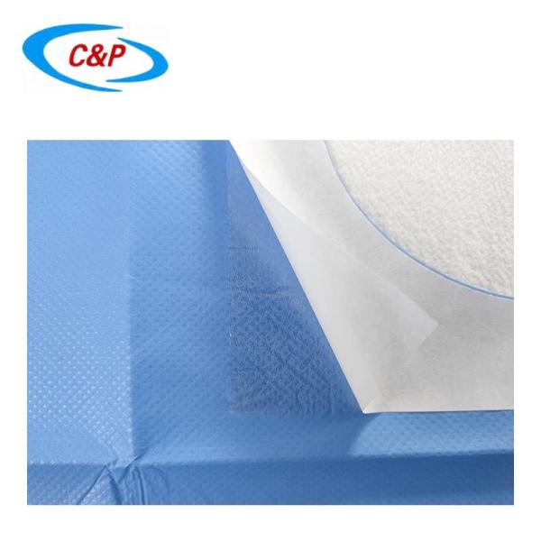 Disposable Sterile Fenestrated Surgical Adhesive Drape With Hole