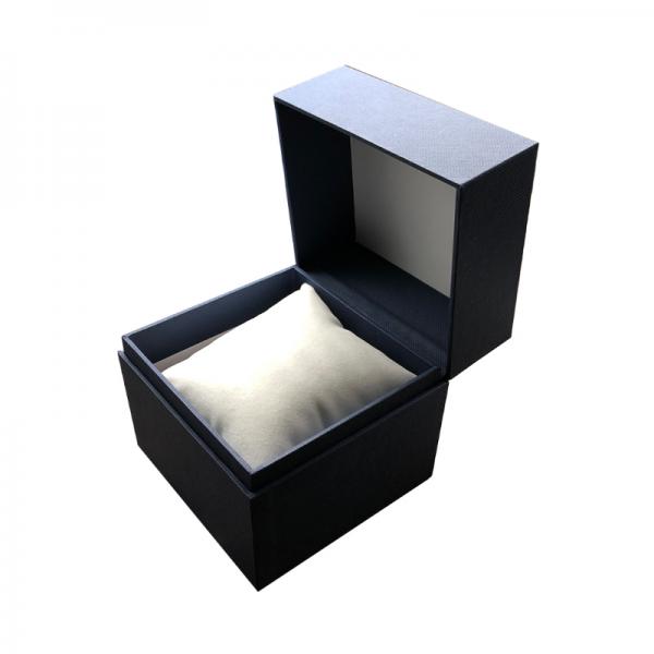 Customized Recycled Elastic Buckle Paper Watch Box 108*110*110mm for Express Shipping