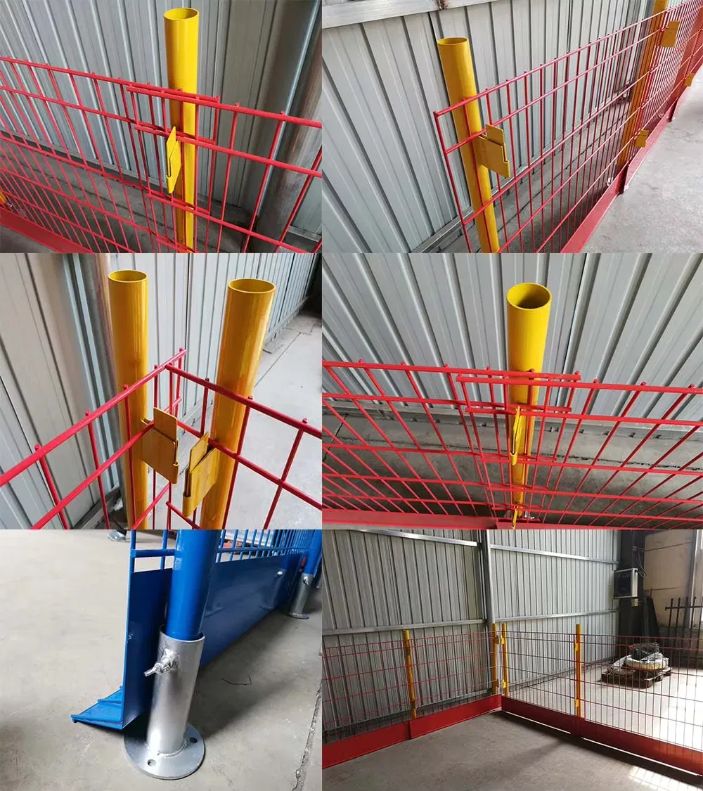 Customized Fall Restraint Temporary Safety Edge Protection Barrier Q235 for Construction