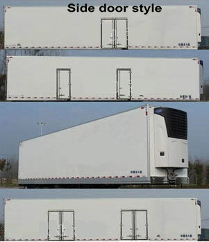 Aotong 30-40 тонн свежих фруктов и овощей холодильник Ван полуприцеп для и транспортировки