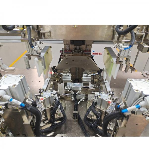 High Speed Toroidal Coil Winding Machine PLC Control Dual Station