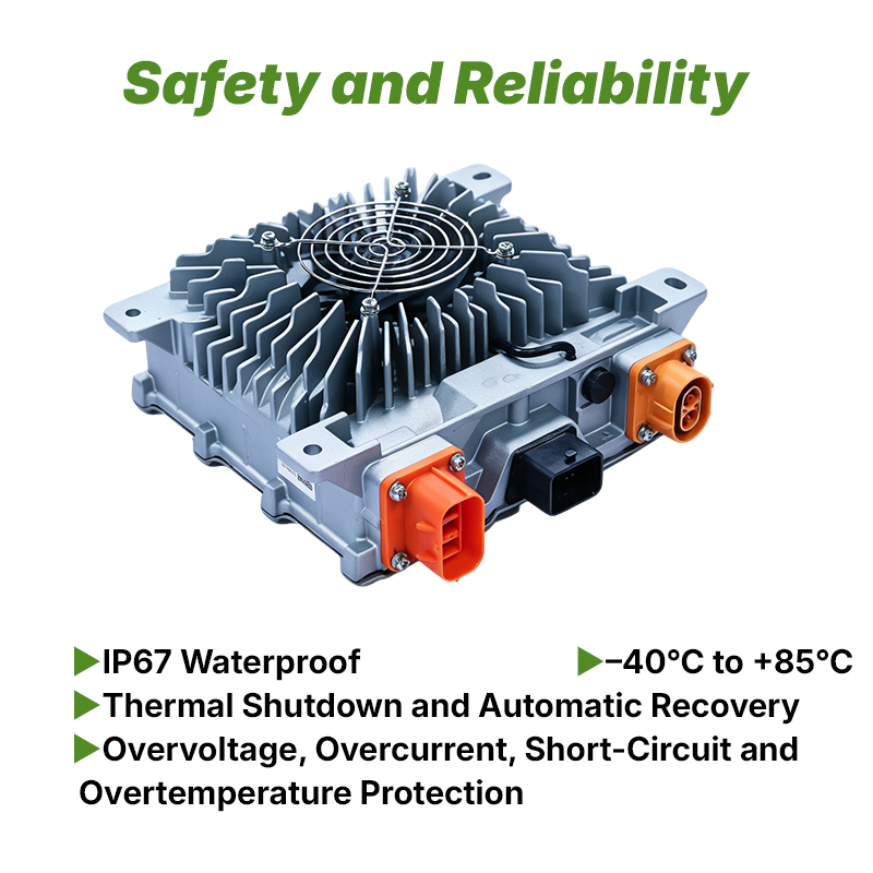 High Efficiency 3.3kW 6.6kW 20kW On-Board Battery Charger OBC for EV Car Electric Boat and Yacht