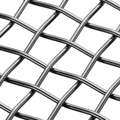 High Strength Steel Pre Crimped Mesh Woven Wire 3mm Thick