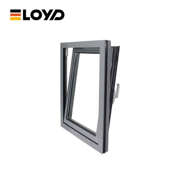 Contemporâneo Anodizado de Alumínio Tilt And Turn Window Awning Termal Isolado