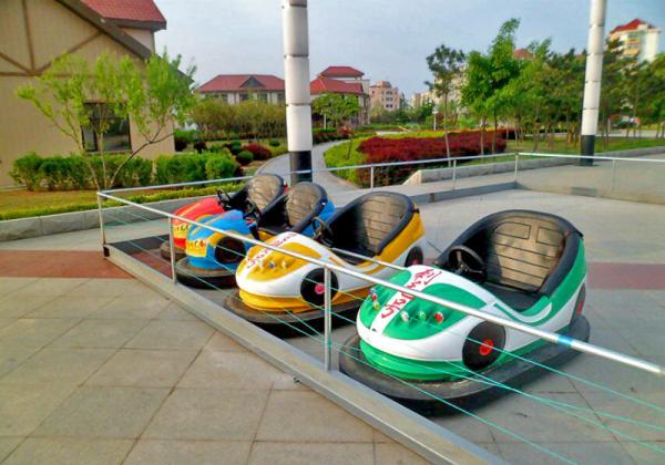 230w Rotating Amusement Bumper Cars / Battery Children'S Bumper Cars
