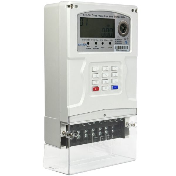 STS Approved Keypad Prepaid Energy Meter for Africa Utilities Three Phase with LCD Display