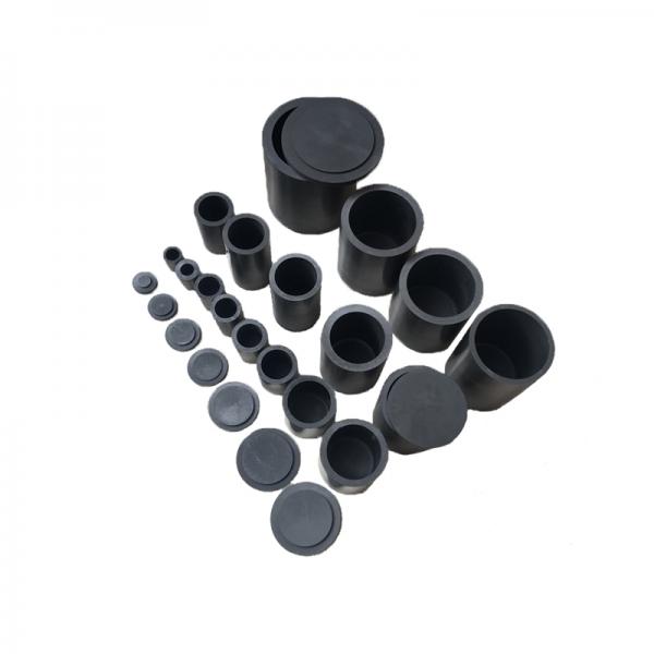 Customized Height Graphite Clay Crucible for High Temperature Metal Melting Process