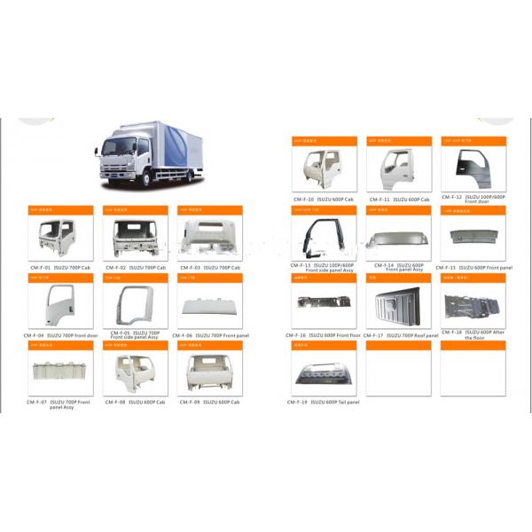 ISUZU 600p Truck Cabin Sliding side glasses Roll up blinds J&M Band