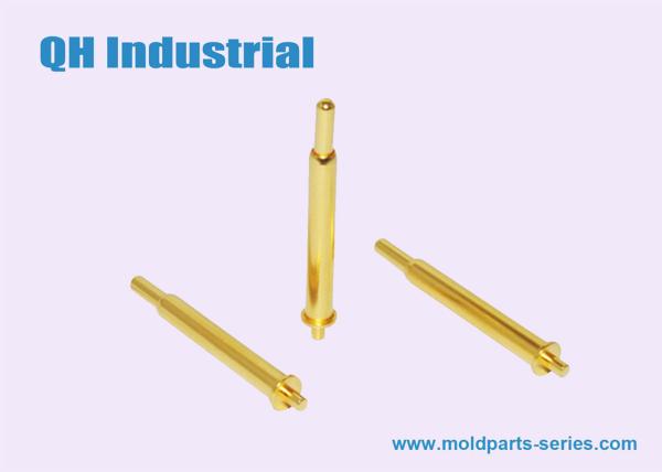 China Factory OEM ODM Hot Sell Brass C3604 3uin 5uin 10uin 15uin Gold Plated Double End Cellphone TV Fridge Laptop Pin