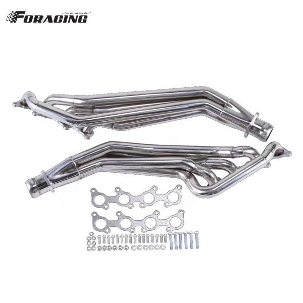 Universal Stainless Steel Exhaust Pipe for Ford Mustang Manifold Long Tube V8 5.0 L Construction