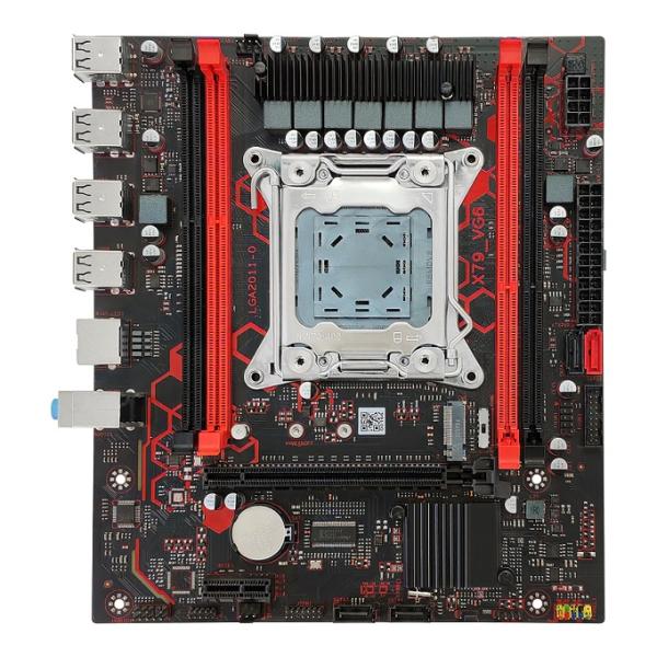 X79 VG6 マザーボード INTEL LGA2011 V1 V2 サーバー 4*DDR3 RAM 対応 PC マザーボード