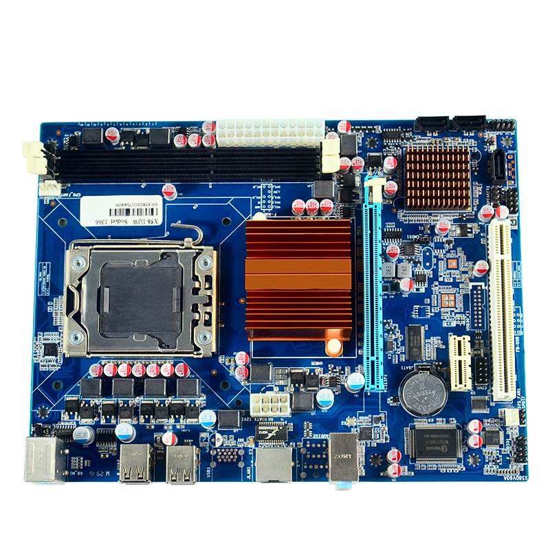 Материнская плата Intel X58 16GB LGA 1366 DDR3 Integrated поддерживает память DDR3 1333 1066 800