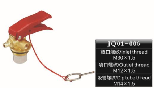 Safety Fire Extinguisher Fittings , Fire Extinguisher Parts For 1 - 2 Kg Extinguisher