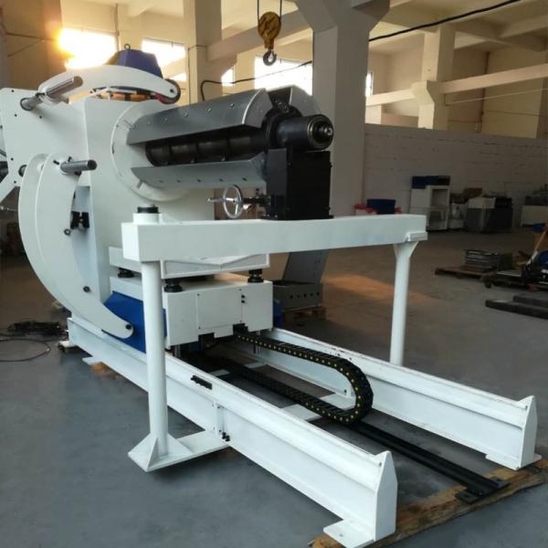 Hydraulic 1-12 Ton Steel Material Uncoiler Machine 220V 380V