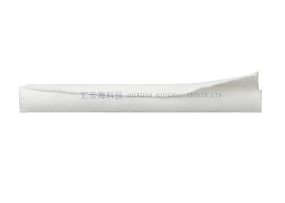 Envoltório trançado de fecho automático branco, auto protetor que envolve Sleeving trançado