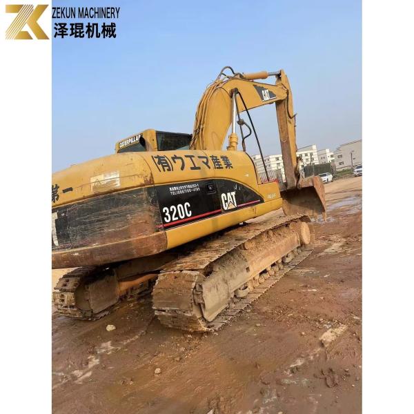Excavadora CAT 320C de 20 toneladas Usada e em boas condições para as exigências do cliente