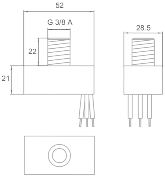 Small Buckle Type Direct Wire In Thermal Photocontrol Traditional Button Type Adjustable Lux Threshold