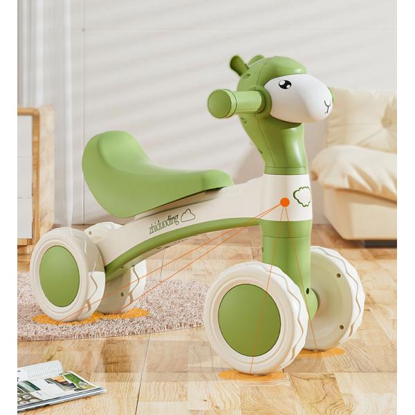 Unisex 12 Inch Toddler Balance Bike for Children's Stroller Handcart Push Bicycle