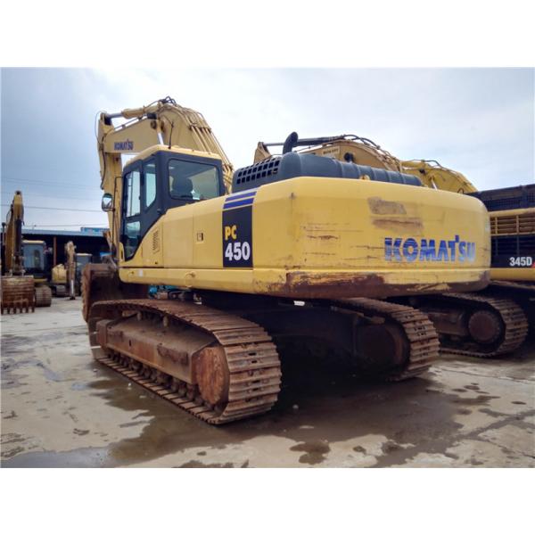 45 tonnes ont utilisé l'excavatrice PC450-7, puissance utilisée de KOMATSU de moteur de la pelle rétro 335HP de KOMATSU