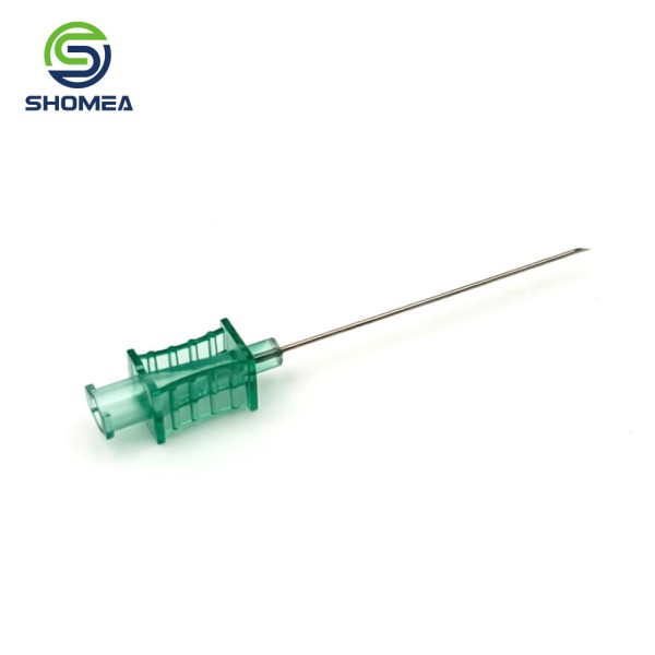 Customized 24-21G Stainless Steel Interventional Puncture Needle