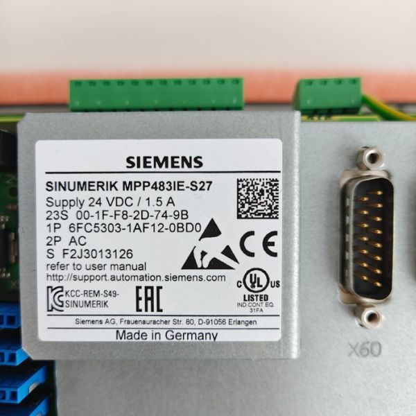 6FC5303-1AF12-0BD0 SIEMENS  SINUMERIK Push Button Panel MPP 483 IE-S27